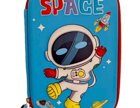 3D EVA Large Pencil Box Case (Astronaut – Light Blue)