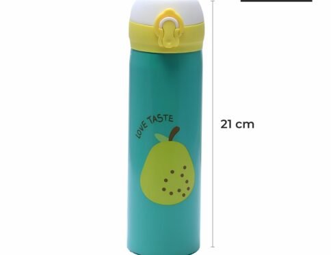 Stainless Steel Sipper Water Bottle, Leak Proof, 420 ml (Green)