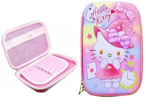 3D EVA Pencil Box Case (Hello Kitty – Pink)