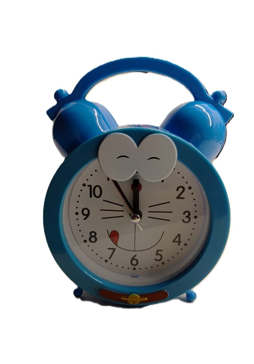 Doremon Kids Table Alarm Clock 5-16 Year Old Kids (Blue)