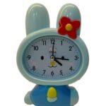 Hello Kitty Kids Table Alarm Clock for 5-16 Year Old Kids, Flower (Blue)