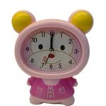 Hello Kitty Kids Table Alarm Clock for 5-16 Year Old Kids (Pink)