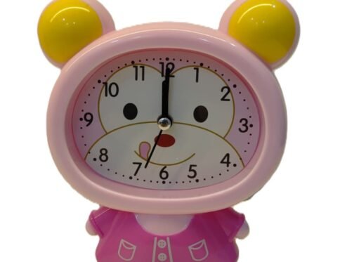 Hello Kitty Kids Table Alarm Clock for 5-16 Year Old Kids (Pink)