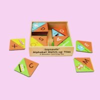 Alphabet Matching Tiles with Pictures