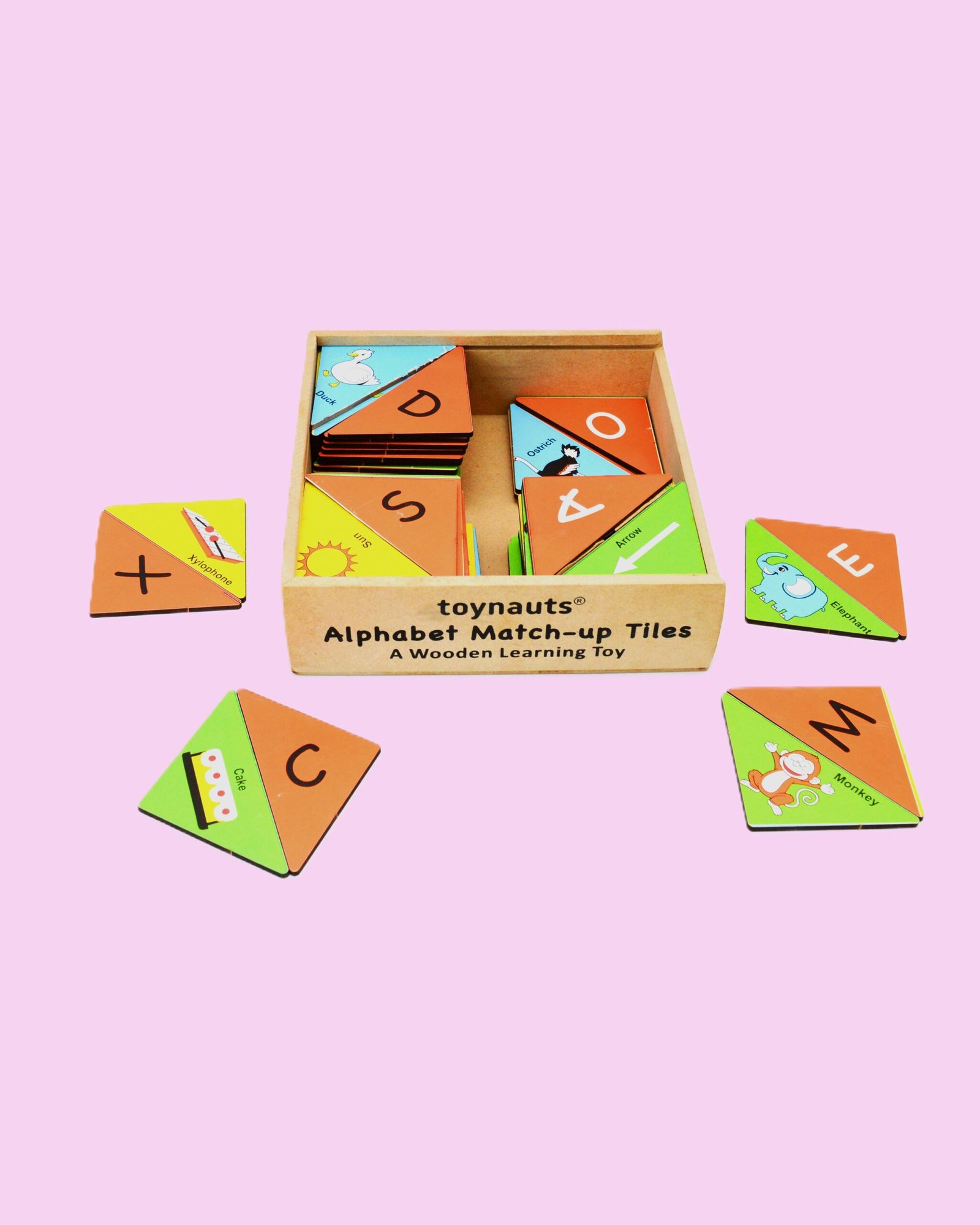 Alphabet Matching Tiles with Pictures